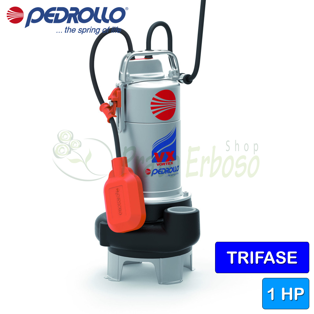 VX 10/35-N (5m) - Tauchmotorpumpe mit VORTEX-wasser