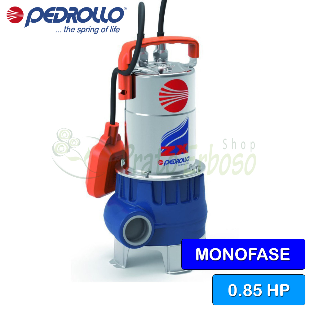 ZXm 1A/40 (5m) - electrice submersibile Pompa VORTEX apa murdara - Pedrollo