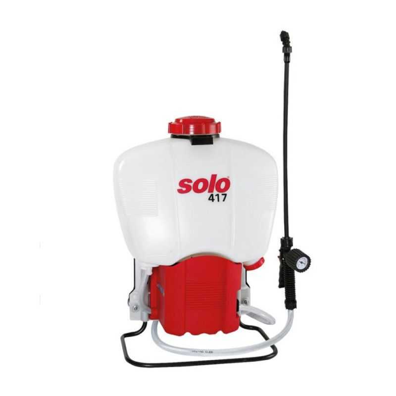 417 Batterypowered backpack pump Solo